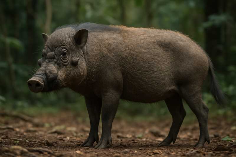 Physical Characteristics of Tusked Pigs